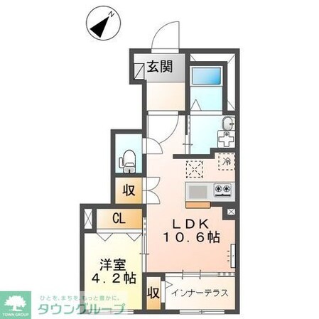 キャメロット八王子の物件間取画像